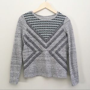 Vero Moda Tribal Embroidered Sweatshirt